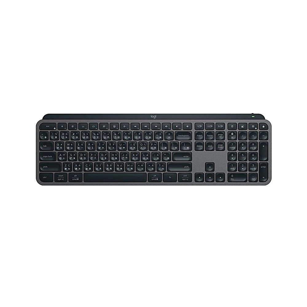 【 Logitech 羅技 】MX Keys S 石墨灰 無線 智能鍵盤, , large