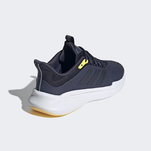 Adidas Alphaedge + 男 慢跑鞋 運動 訓練 休閒 緩震 舒適 愛迪達 深藍 黃 [IG3595], , large