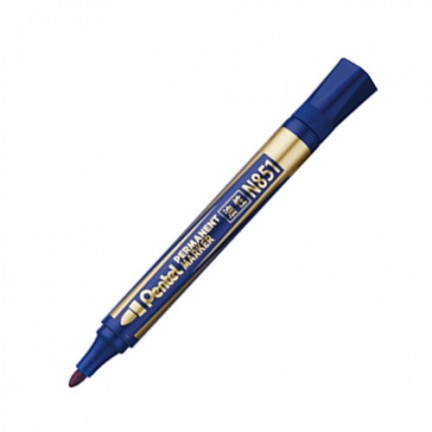 【 Pentel 飛龍 】油性筆 圓頭 1.5mm /支 N851  - 多款可選, , large