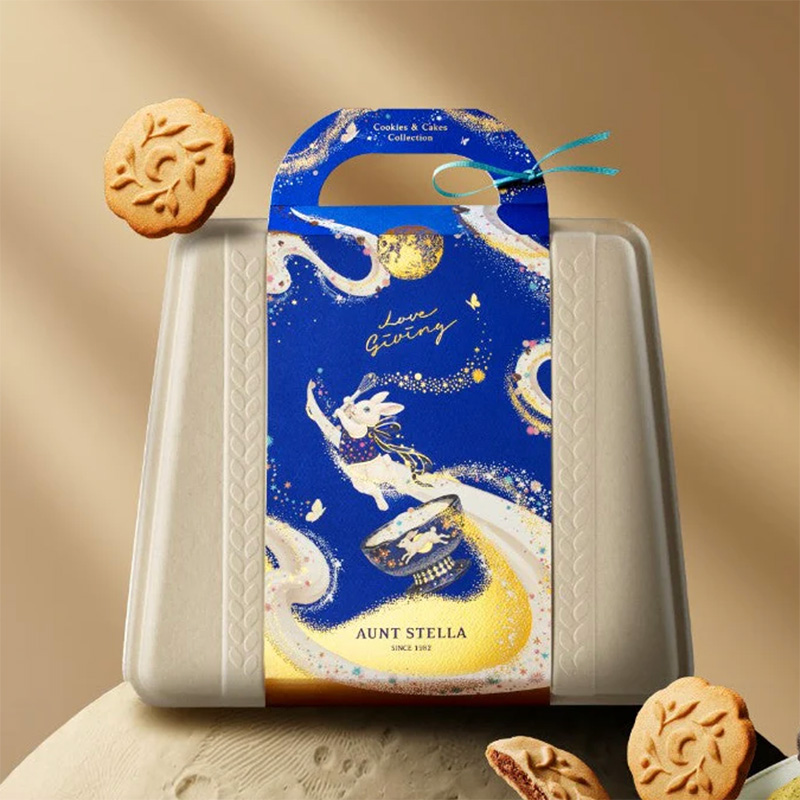 ❰中秋限定❱ Aunt Stella 詩特莉手工餅乾 星穹映月 綜合餅乾 環保公益禮盒, , large