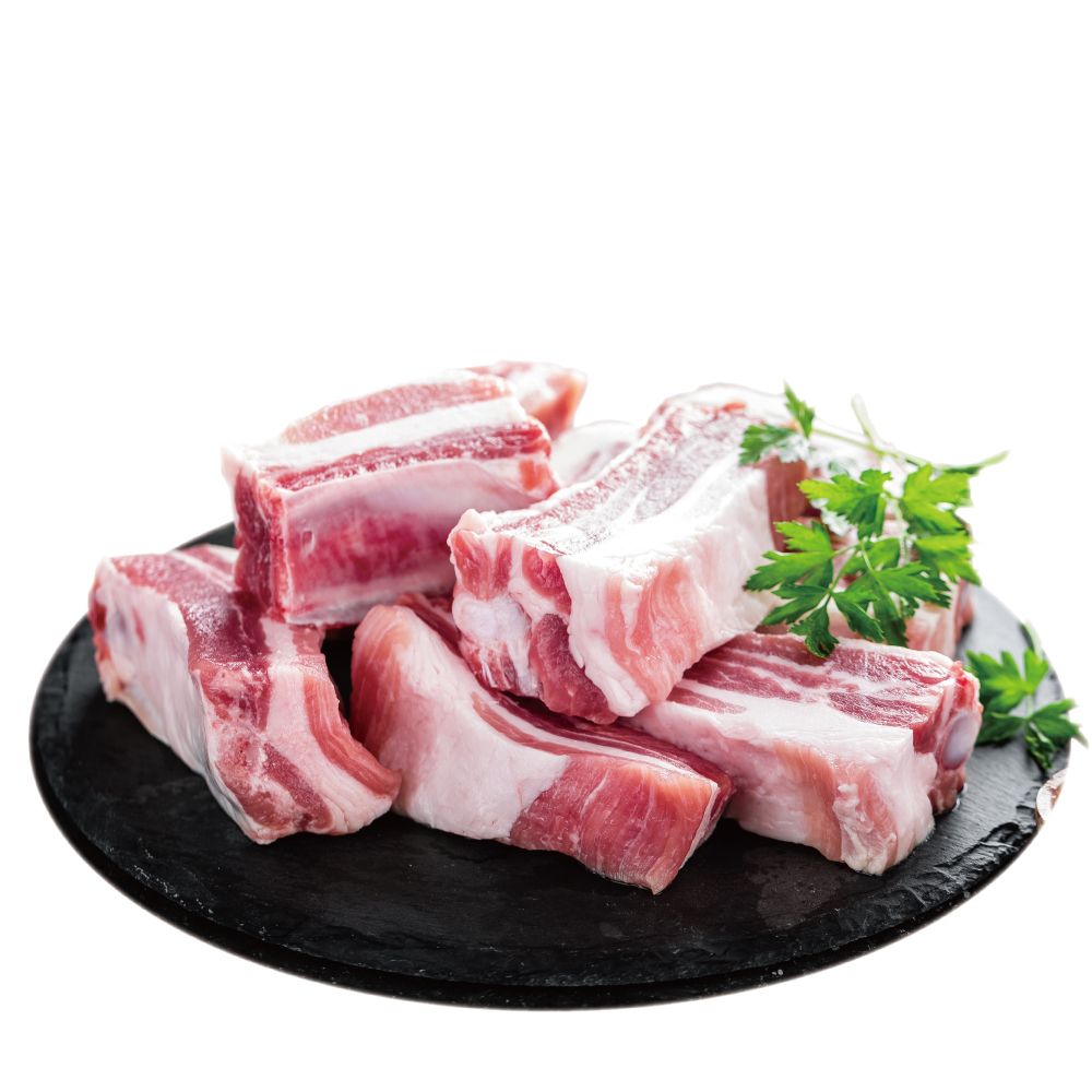 約克街肉鋪 台灣帶骨梅花豬小排5包(200g&plusmn;10%/包), , large