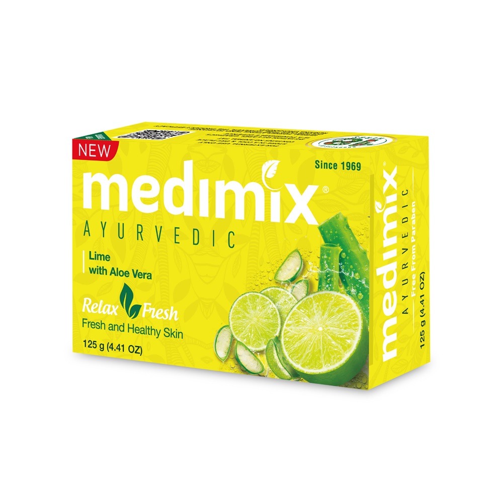 Medimix Ayurvedic Lime with Aloe Vera, , large