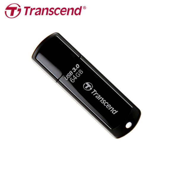 【Transcend】創見 JetFlash 700 USB3.1 64GB 黑色 高速隨身碟 保固公司貨, , large