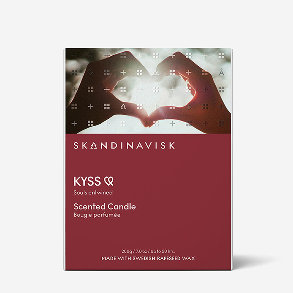 Skandinavisk KYSS 親吻 居家香氛蠟燭 200g 送禮 禮物 推薦(SDV20148), , large