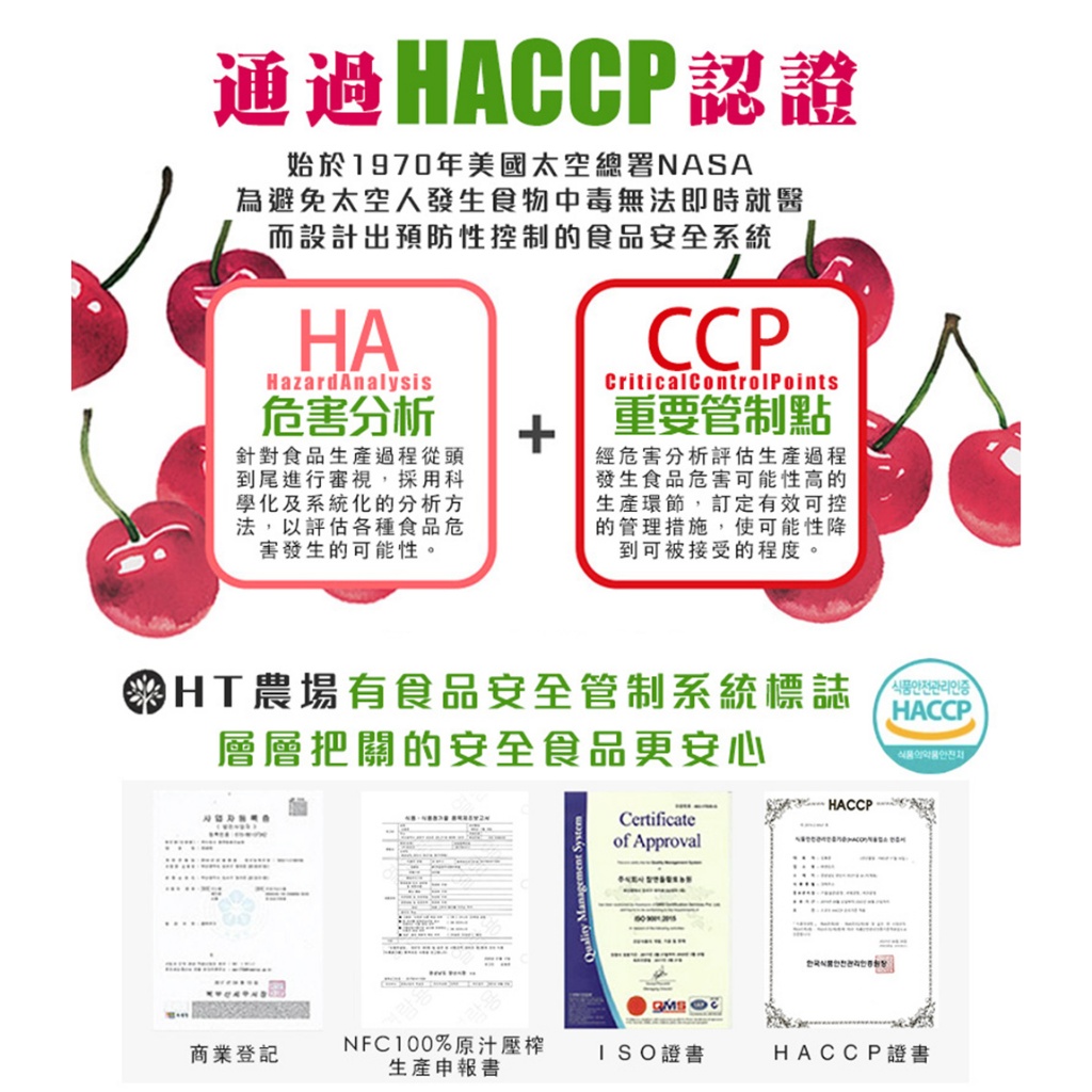 【HT農場】NFC100%酸櫻桃飲 15包/散裝贈吾家有貓手提袋, , large