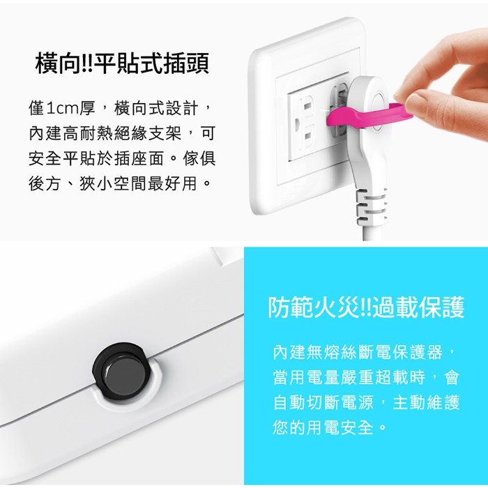 Tyson太順電業 台灣製 3切3座 3孔延長線 【現貨】多尺寸 拉環扁插 333AS 延長線 安全防火 耐用 耐摔, , large