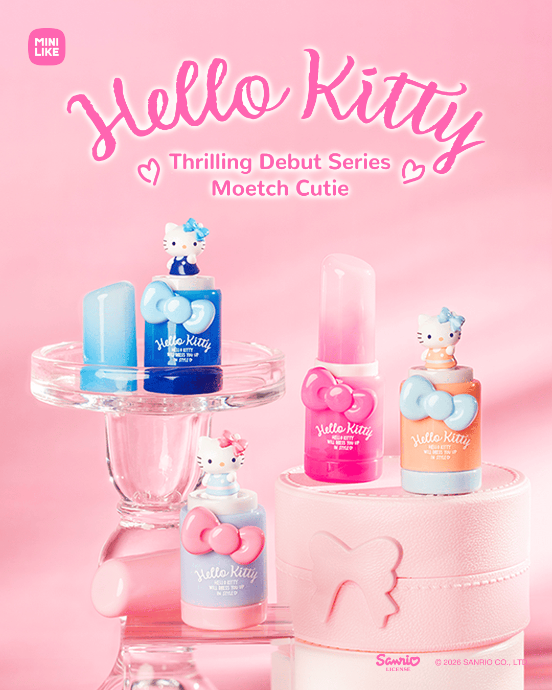 【際洋文化】Hello Kitty Style悸動亮相系列趣粒, , large