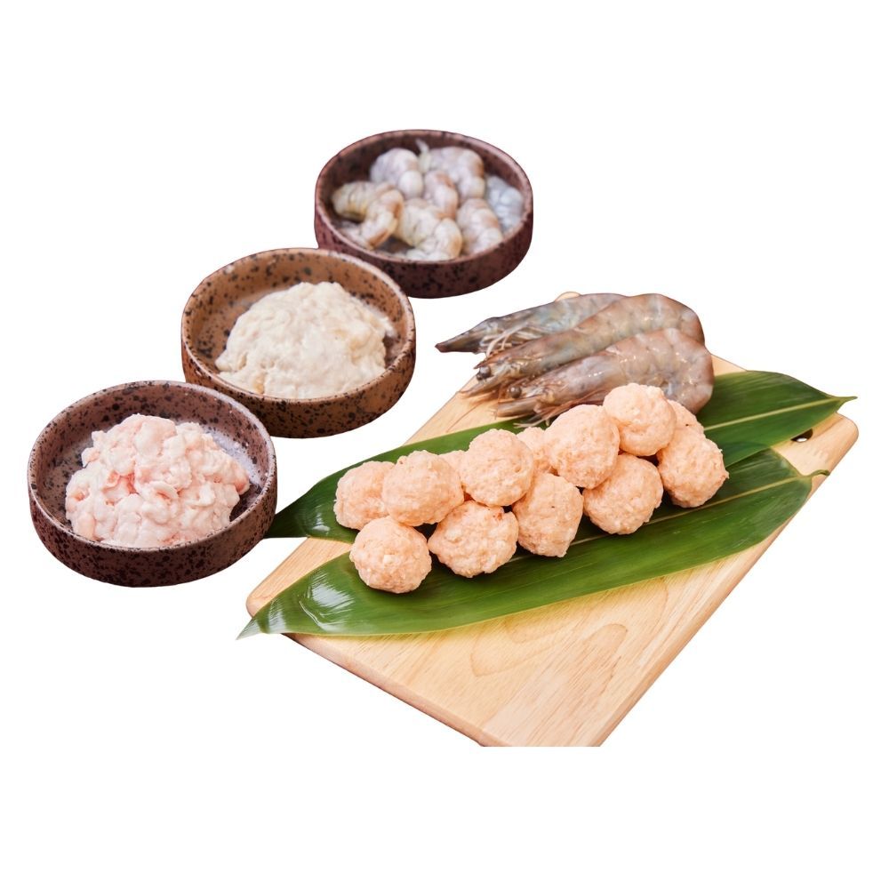 【全國麗園】極鮮蝦珠300g 鮮蝦球 天然海蝦 鎖住新鮮 鮮香滿溢 熟食 即食料理 冷凍調理包 冷凍料理包 冷凍食品, , large