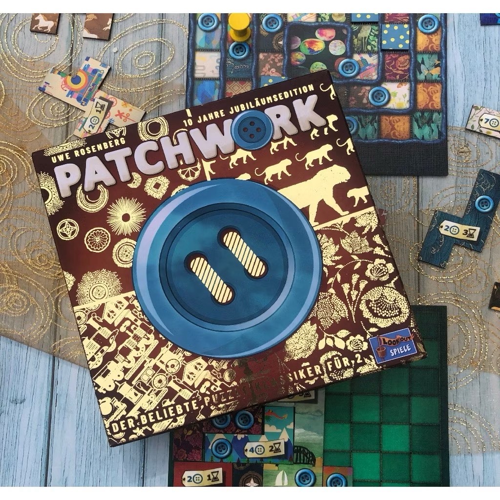【Asmodee】拼布對決 10週年紀念特別版 英文版 Patchwork Specials 經典對決 &times; 紀念收藏, , large