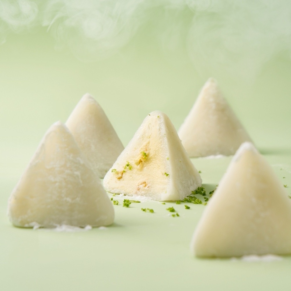 [USC][Huaguozi Ice Rice Dumplings] TTaro Salted Egg Ice Rice Dumplings + Lemon Cheese Ice Rice Dumplings Any 4 boxes, , large