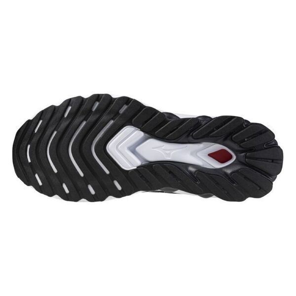 Mizuno Wave Skyrise 5 男 慢跑鞋 運動 路跑 一般型 平穩 舒適 黑白 [J1GC240904], , large