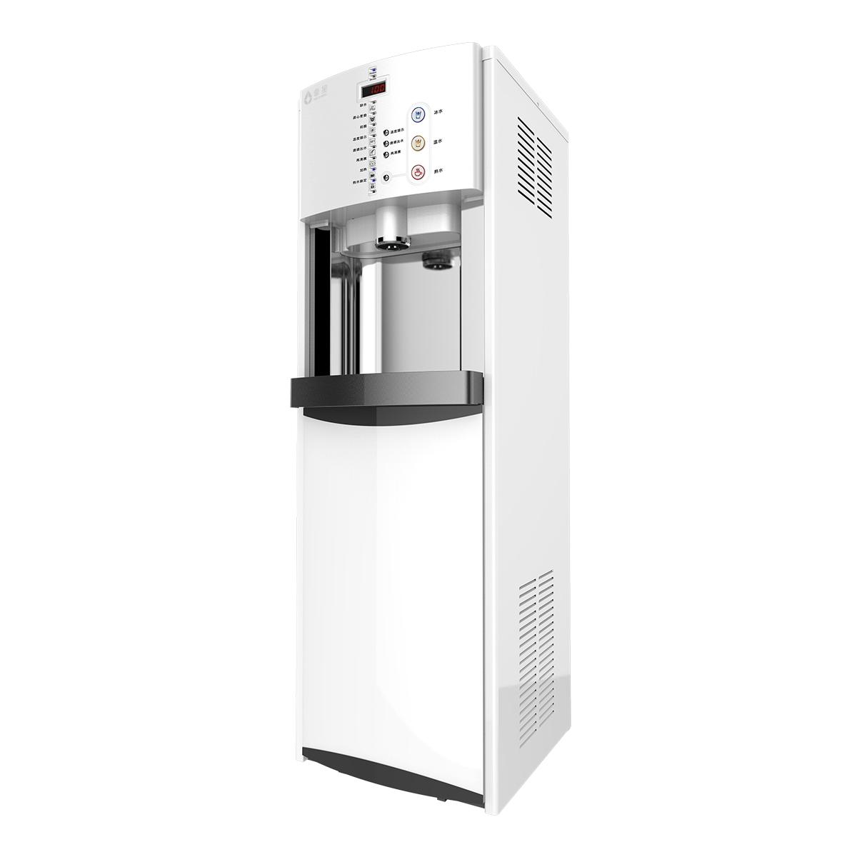 【麗水生活】HAOHSING 豪星 HS-9001 智慧熱交換飲水機 -白-彩黑 落地飲水機, , large