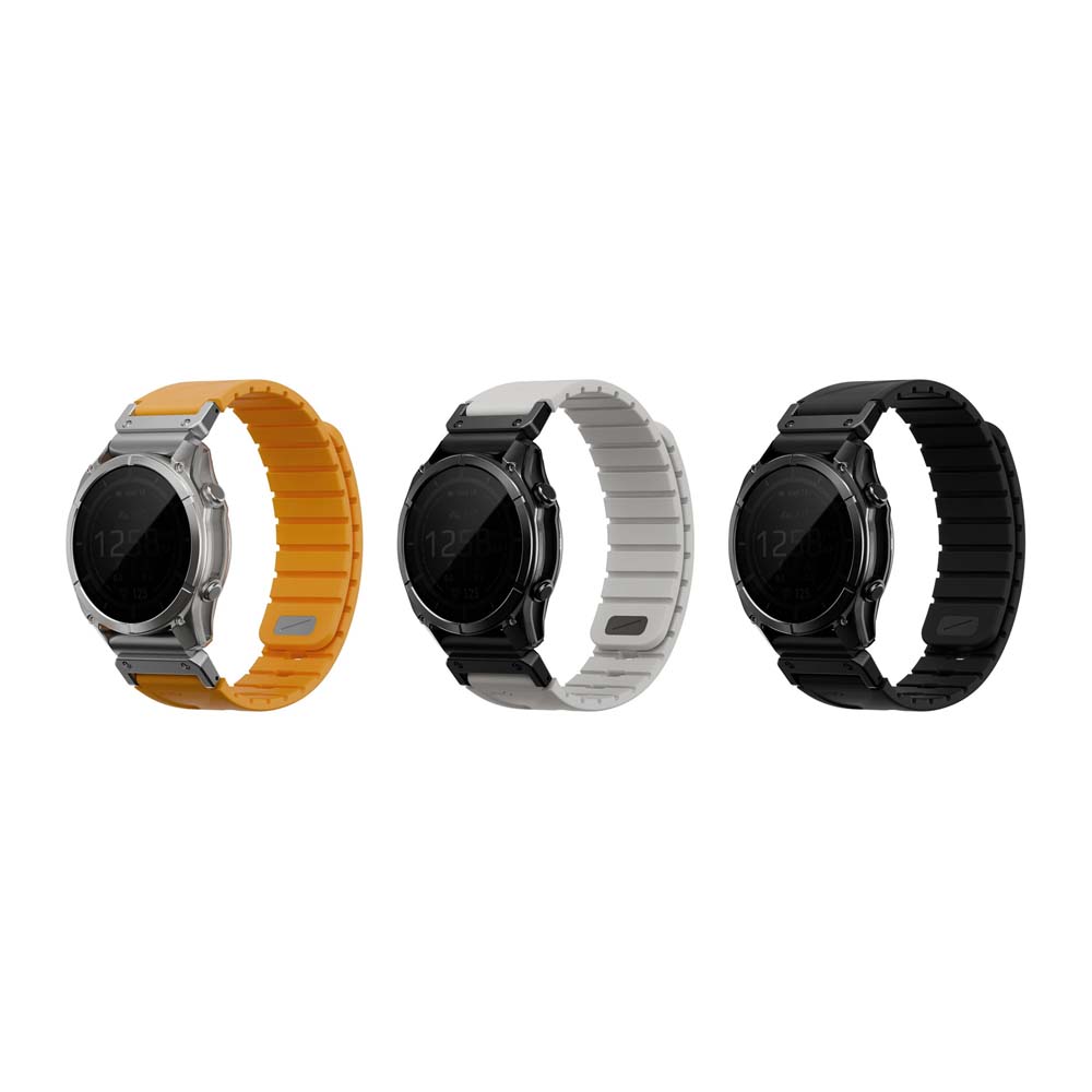 【山水之寶】UNIQ GARMIN 22mm/26mm專用錶帶Fluo Garmin可拆式矽膠錶帶 替換錶帶 替換腕帶, , large