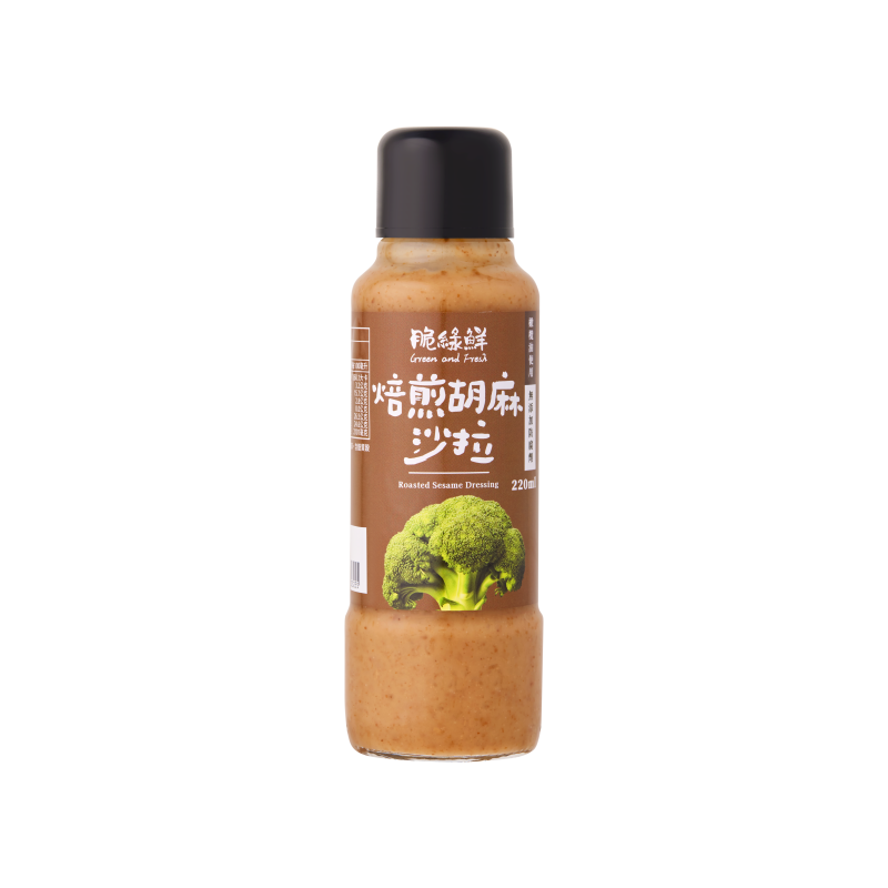 榖盛脆綠鮮焙煎胡麻沙拉220ml, , large