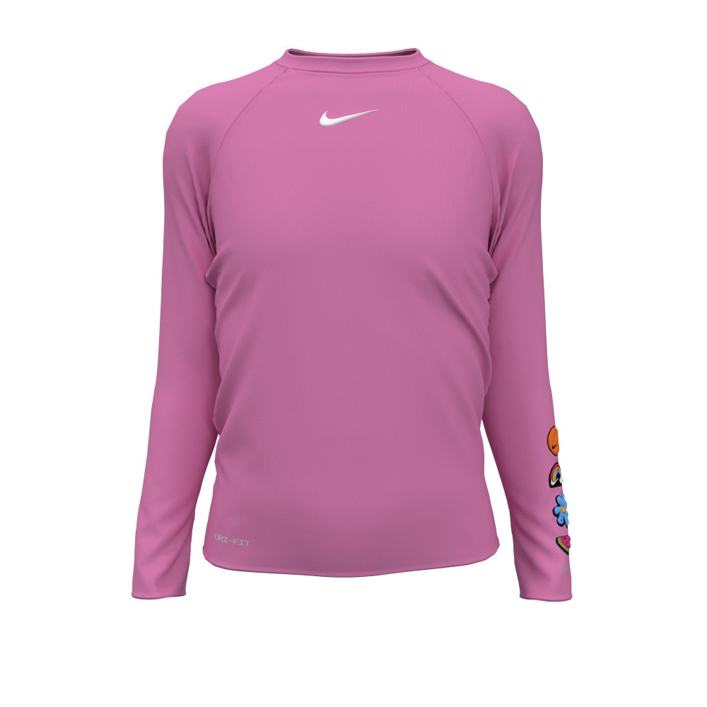 NIKE SWIM CHARMS 女孩長袖防曬衣 女孩 長袖 防曬衣 NESSE739 24SS 【樂買網】, , large