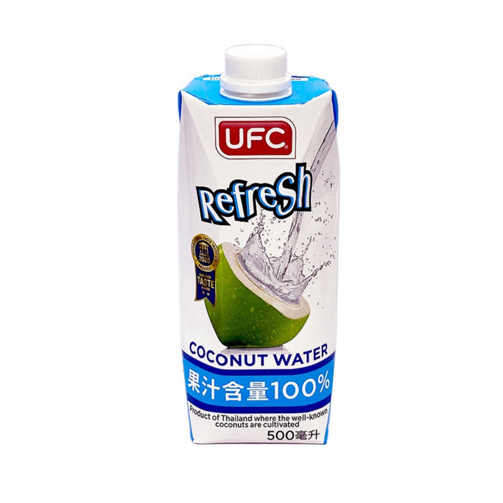 【德記洋行旗艦館】UFC泰國100%椰子水500mlx12瓶/箱, , large
