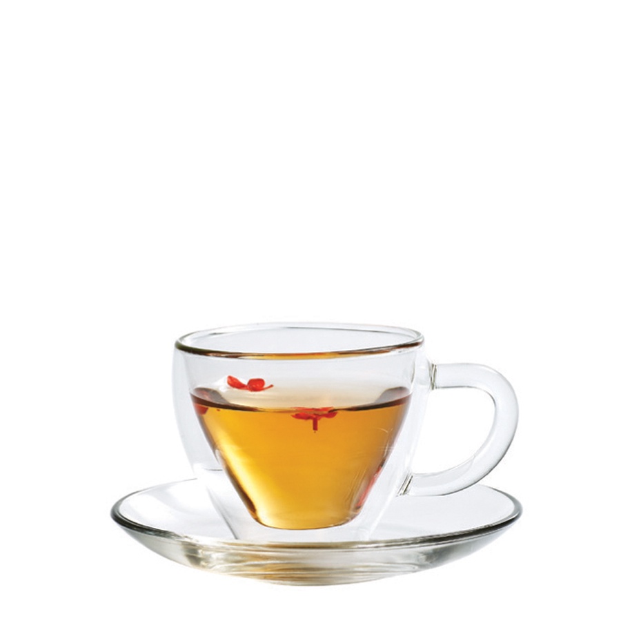 現貨Chikao奇高 耐熱雙層玻璃杯 茶杯 果汁杯 雙層杯 附柄雙層杯 雙層馬克杯(共6款) 金益合玻璃器皿, , large