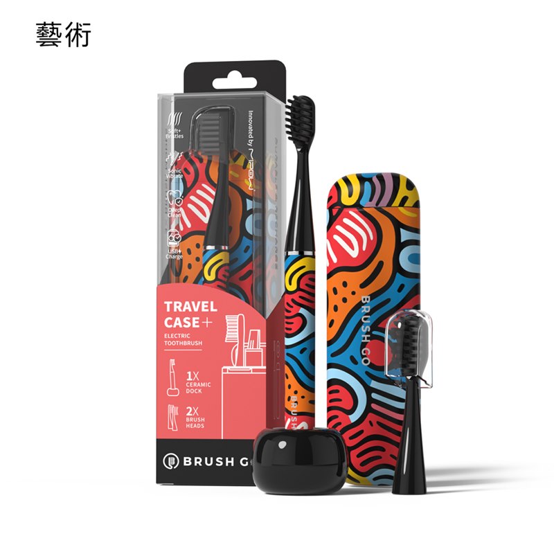 MiPOW LQ BRUSH GO E-Toothbrush CI900S PopArt Edition, , large