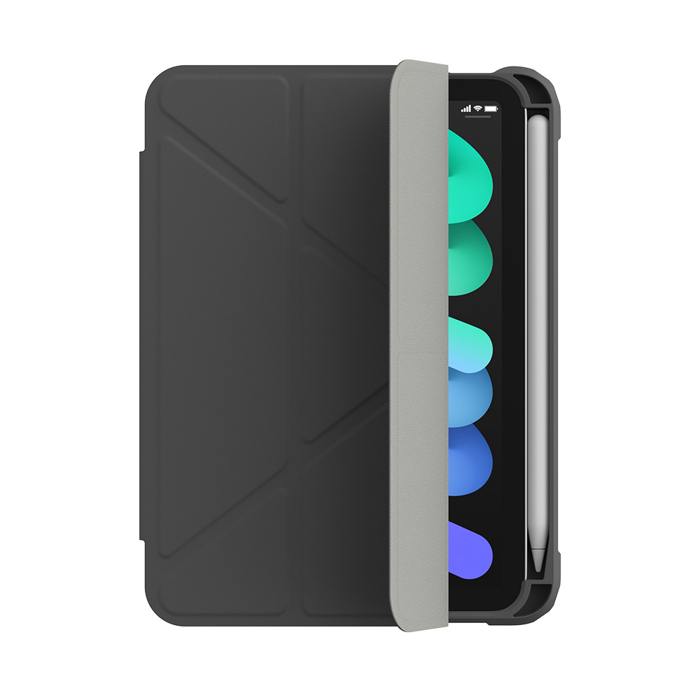 【HIPPORIZZ】 iPad Pro 13吋 (2024/2025) Origo 晶透筆槽防摔殼 深灰色, , large
