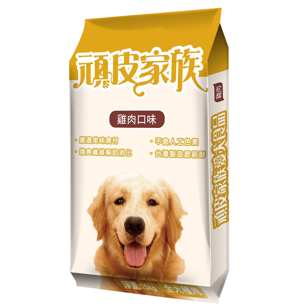 【頑皮家族】狗飼料15Kg-雞肉口味, , large