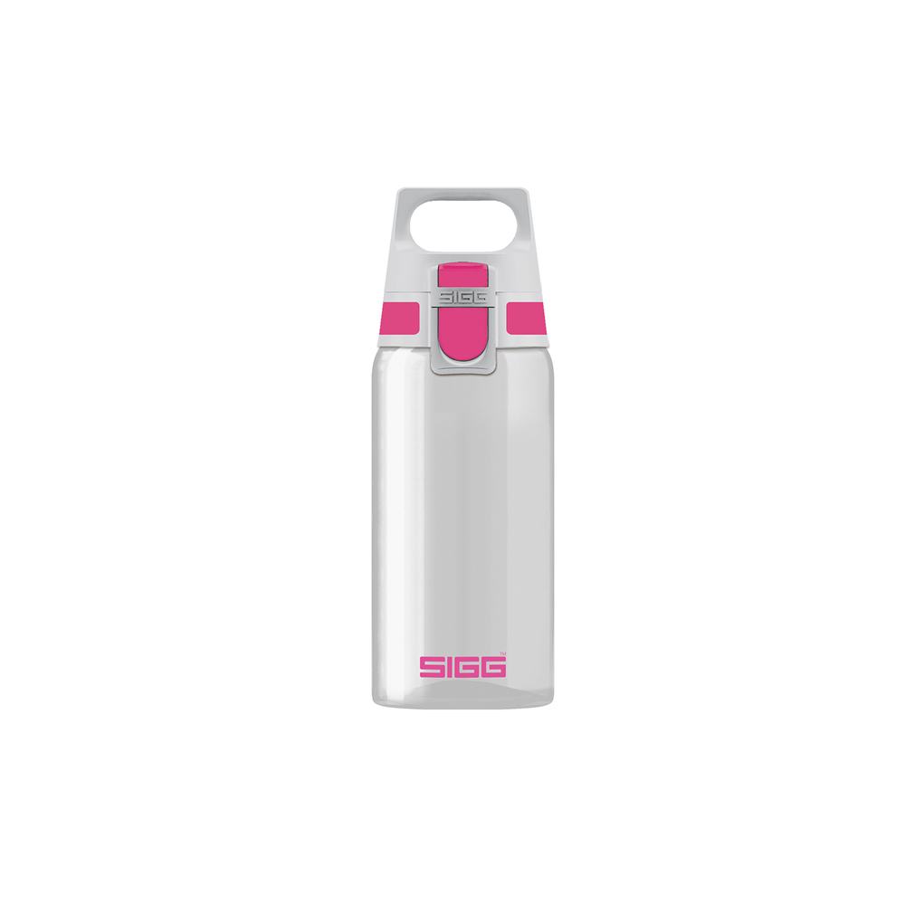 [瑞士百年 SIGG] 全清透 Tritan 水瓶 500ml - 桃紅, , large