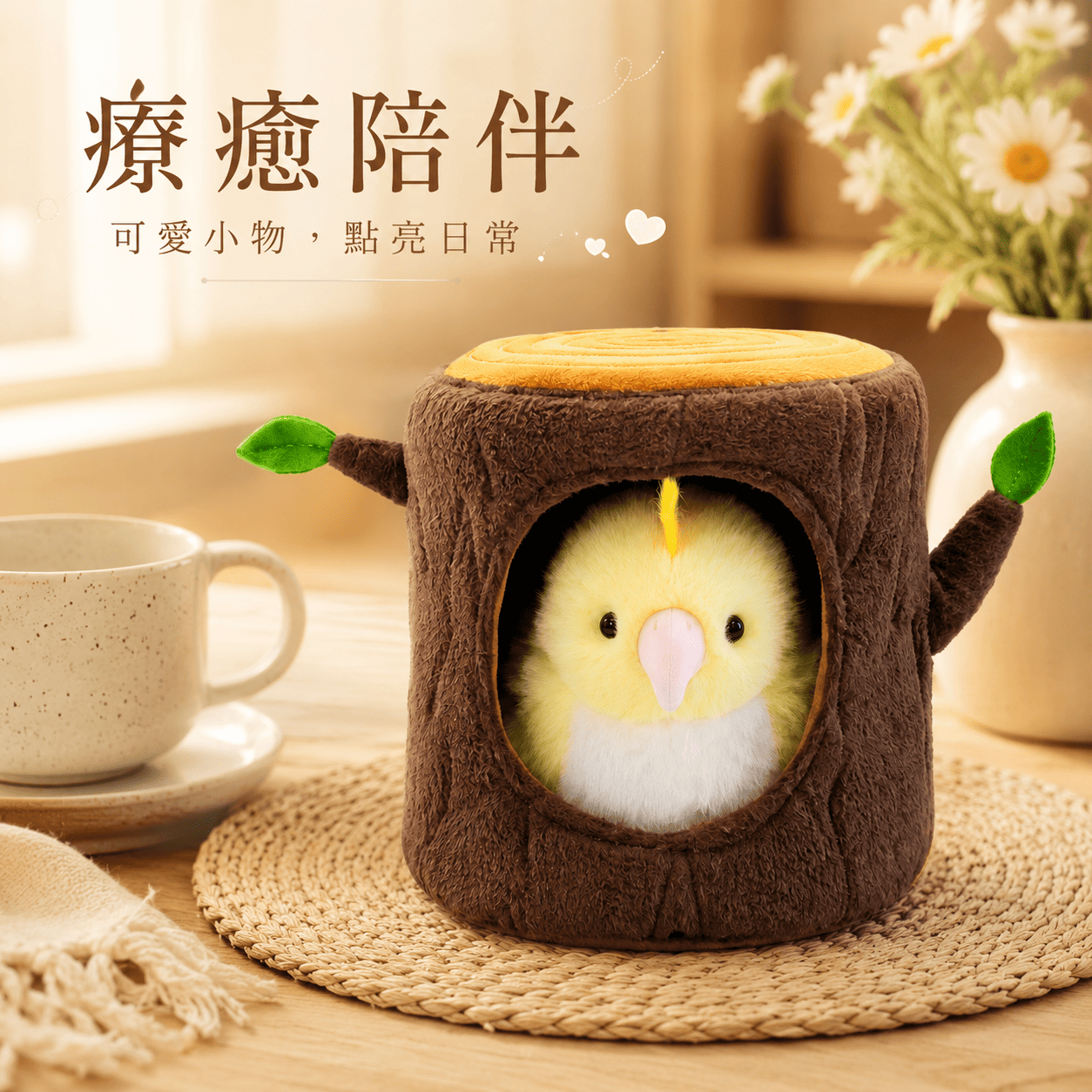 【際洋文化】象皮兔 平平鸚鵡樹洞, , large
