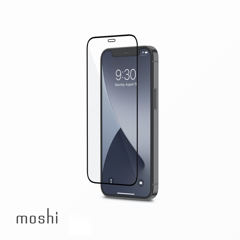 Moshi AirFoil Pro for iPhone 12 mini 強韌抗衝擊滿版螢幕保護貼, , large