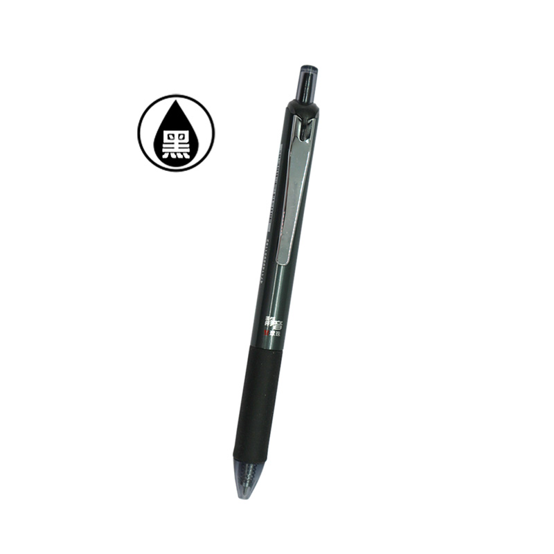 E68 Dual-Ball Silent Gel Pen-Green, , large