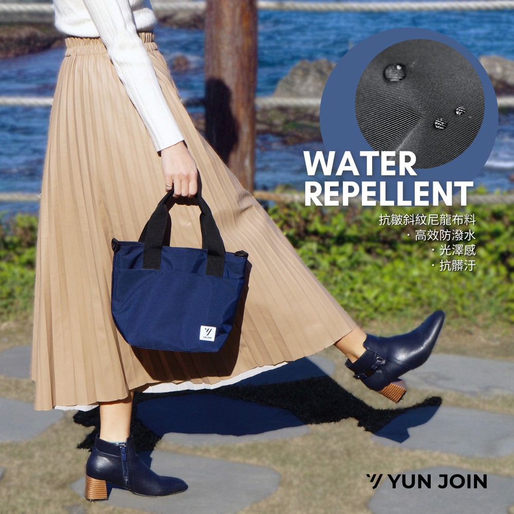 【YUNJOIN】TWILL-Handbag and side backpack, , large