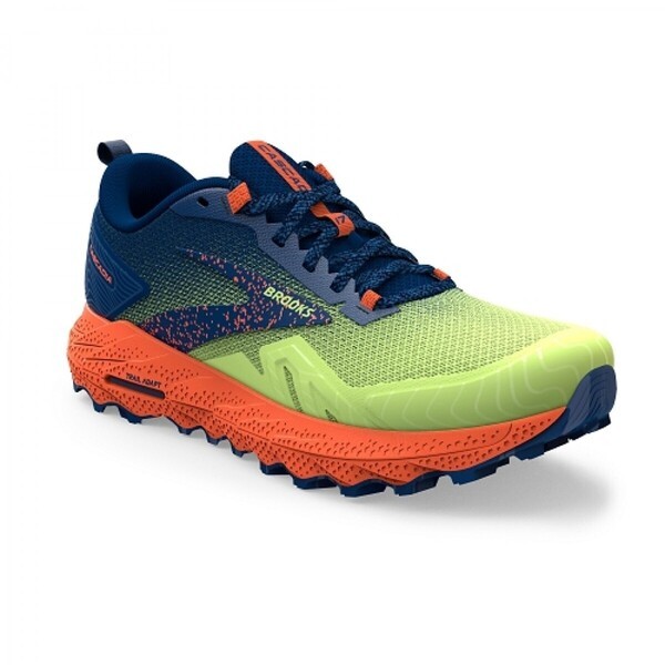 Brooks Cascadia 17 男 慢跑鞋 運動 郊山 避震緩衝象限 穩定 綠藍 [1104031D395], , large