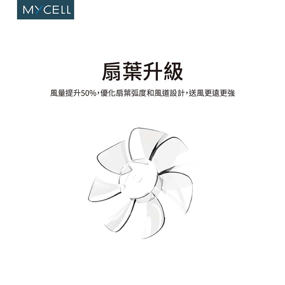 【山水之寶】贈夜間螢光編織手腕掛繩 MYCELL 1000mAh手持USB七葉風扇 三檔風速 D字掛扣隨掛隨取 台灣製 BSMI認證 可上飛機 原廠公司貨, , large
