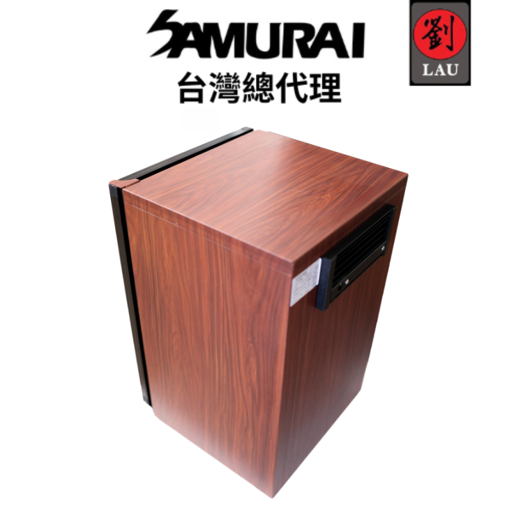 [劉氏國際]SAMURAI 新武士 GP5-36LW 藍光木紋觸控式電子防潮箱, , large