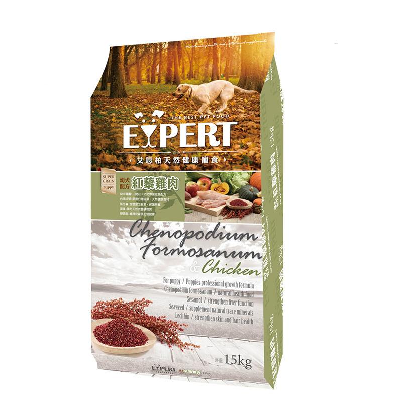 【Expert 艾思柏】天然健康犬食15kg-紅藜雞肉（幼犬配方）, , large