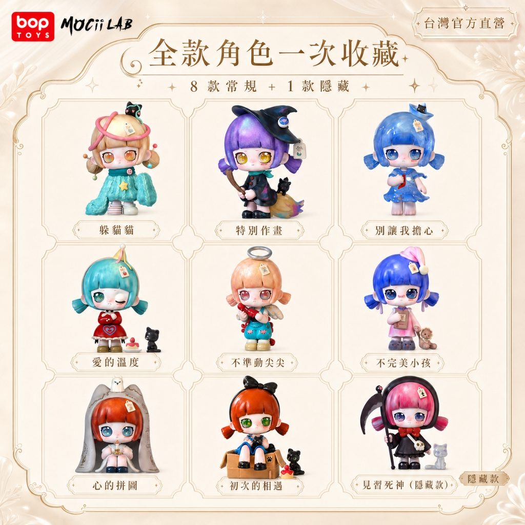 【BOPTOYS】MoCii 蛻變系列盲盒 (整套中盒), , large