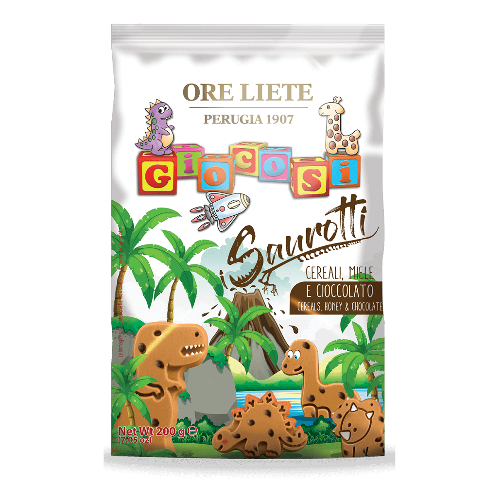 Ore Liete Frollini Bisc w/Cereals Honey , , large