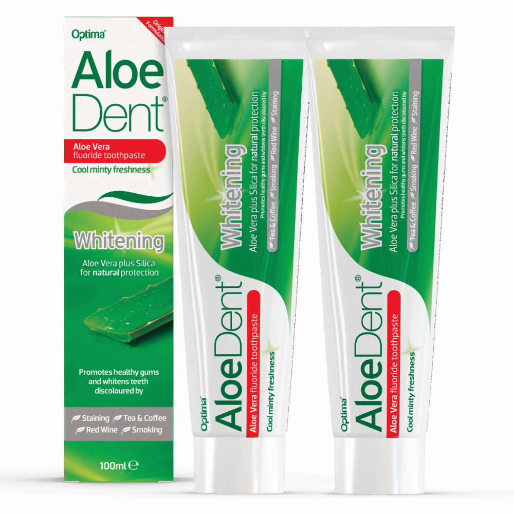 Aloe Dent Toothpaste Whitening with Fluoride, , large