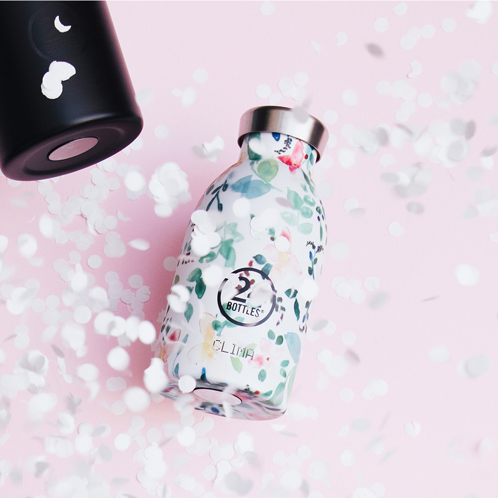 [義大利 24Bottles] 不鏽鋼雙層保溫瓶 330ml, , large