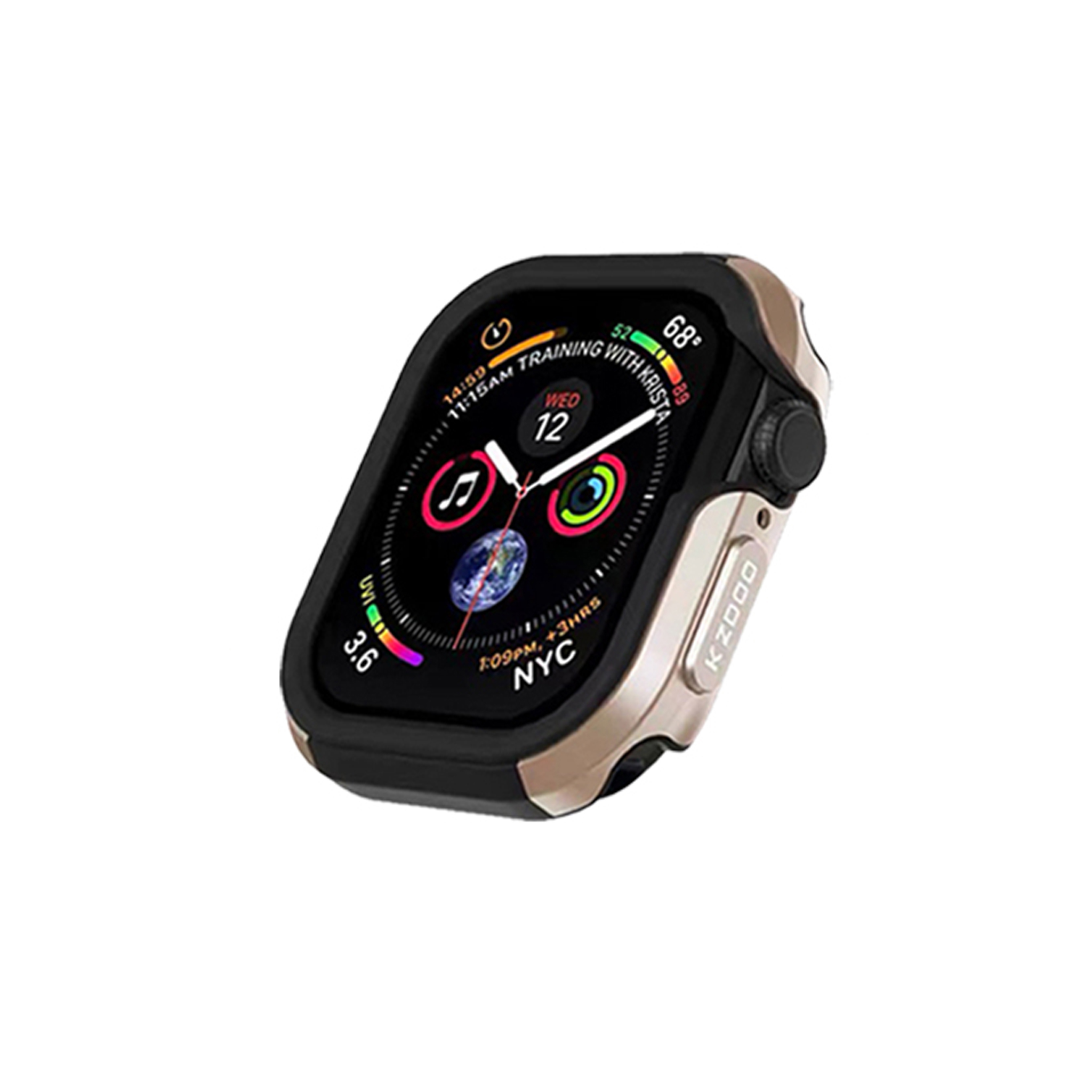【山水之寶】KZDOO Apple watch S11 42mm/S10 42mm保護殼 航空鋁合金雙料防摔殼, , large