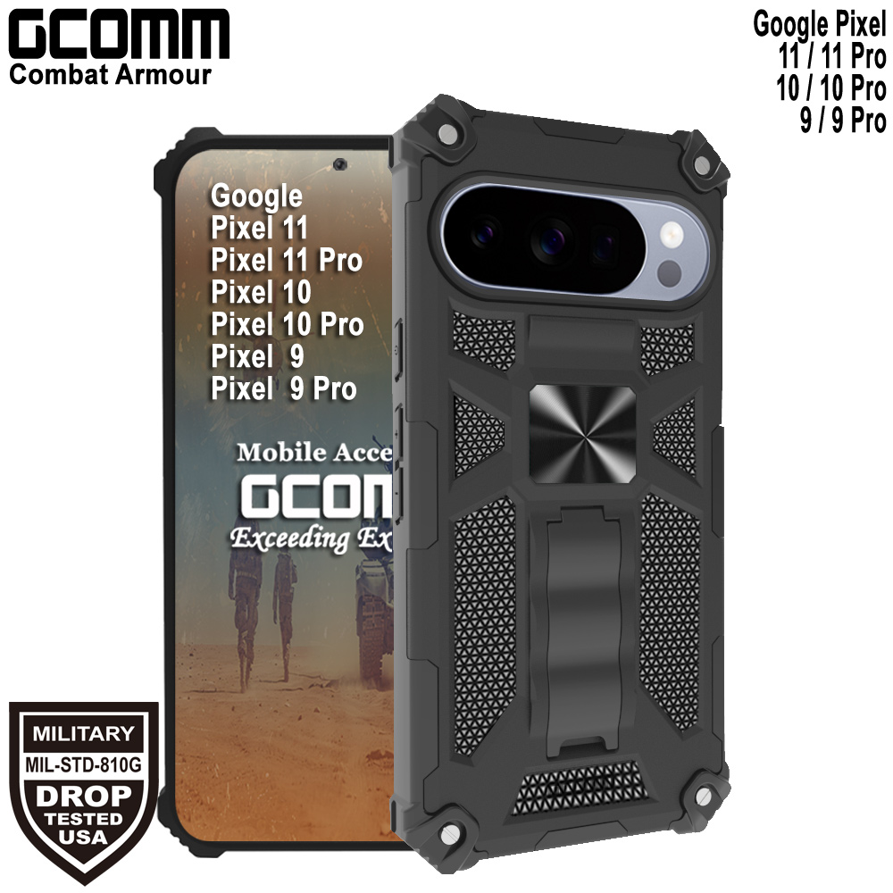 GCOMM Pixel 11 Pro / 10 Pro / 9 Pro / 11 / 10 / 9 軍規戰鬥盔甲保護殼 Combat Armour, , large