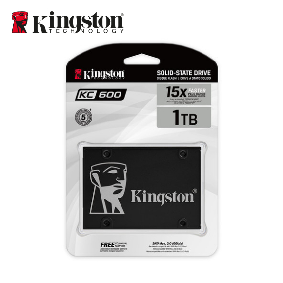 【Kingston】金士頓 2.5吋 1TB SATA3 SSD 固態硬碟 SKC600 高速550MBs, , large