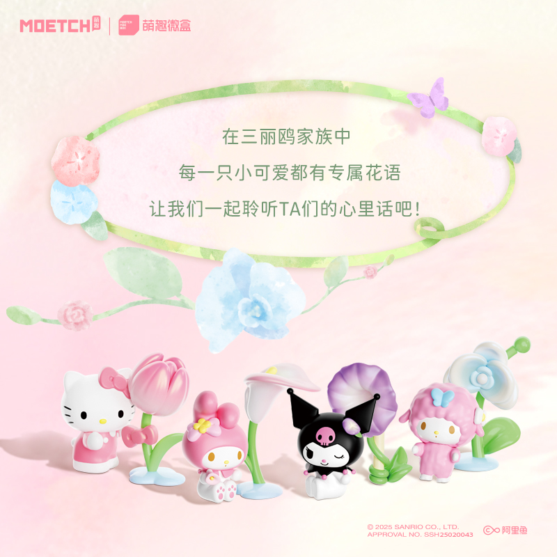 【際洋文化】Sanrio characters花香物語系列微盒Micro, , large