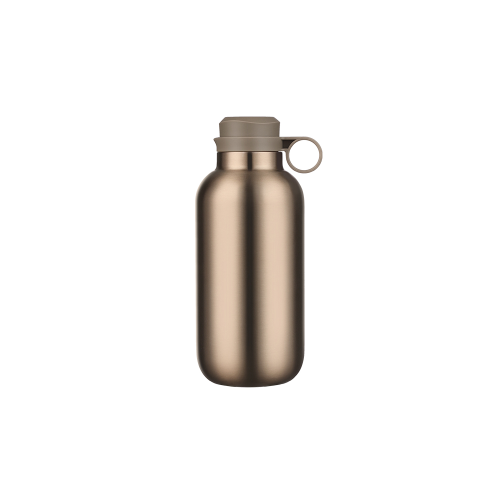 *福利品出清*EQURA 一克拉 戶外保溫杯 含背帶 450ml -香檳金, , large