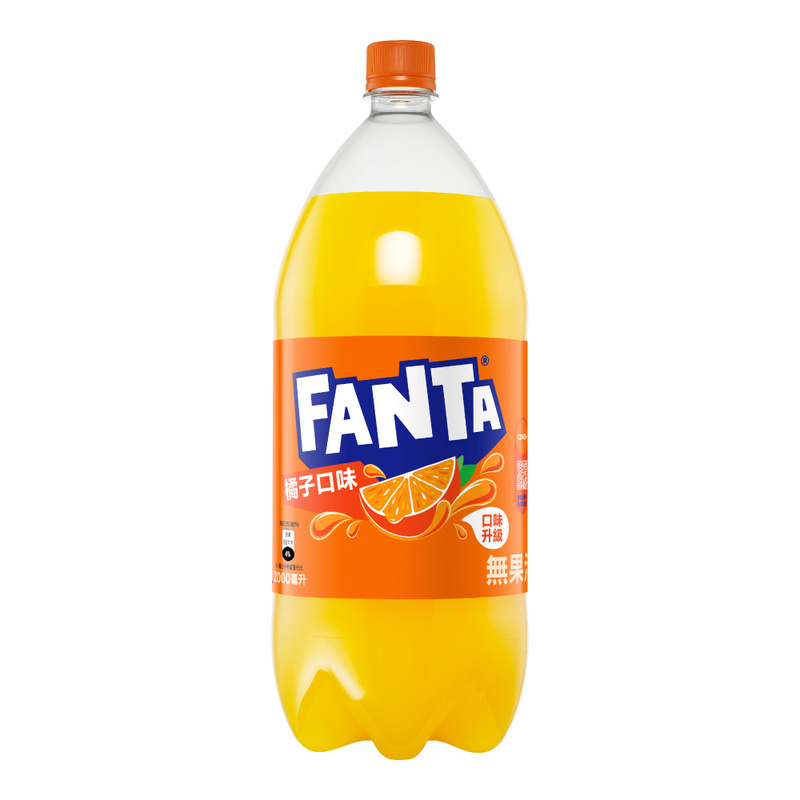 芬達橘子汽水2L, , large