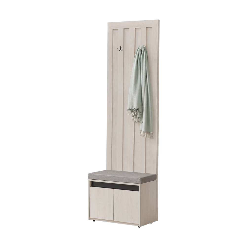 【Homelike】 喜家居2尺屏風坐式門鞋櫃(2604), , large