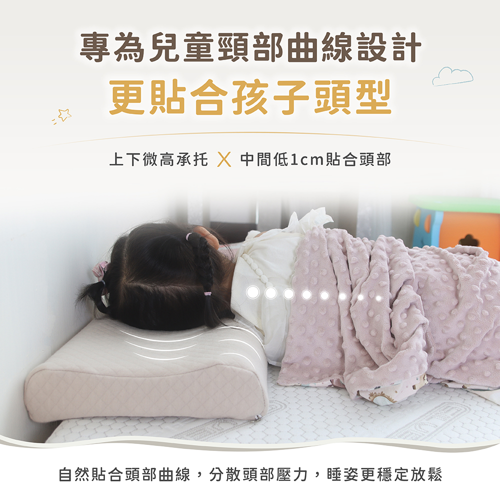 【 熊棉 】兒童乳膠枕, , large