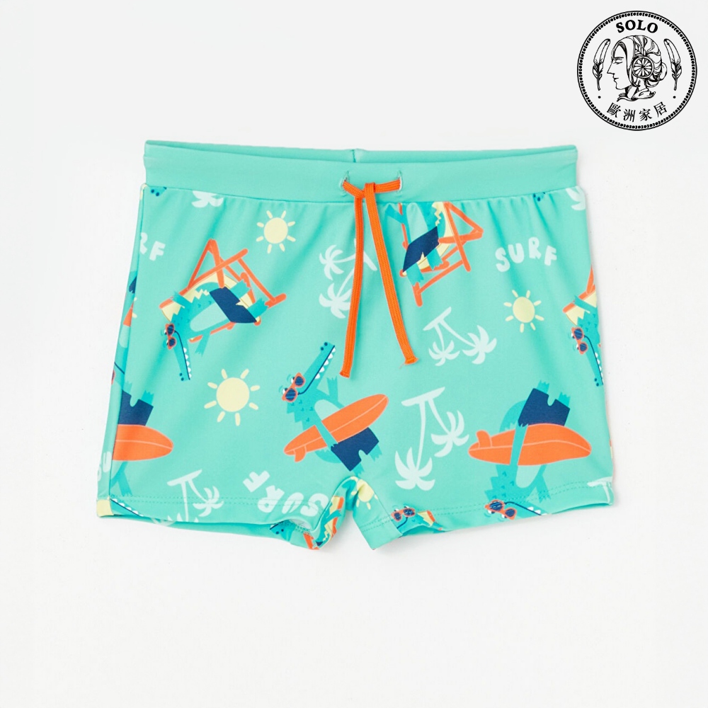 【SOLO Vintage】LCW Surf Crocodile Baby Swimming Pants 40+ UV Protection Made in Turkey 9-12m, , large