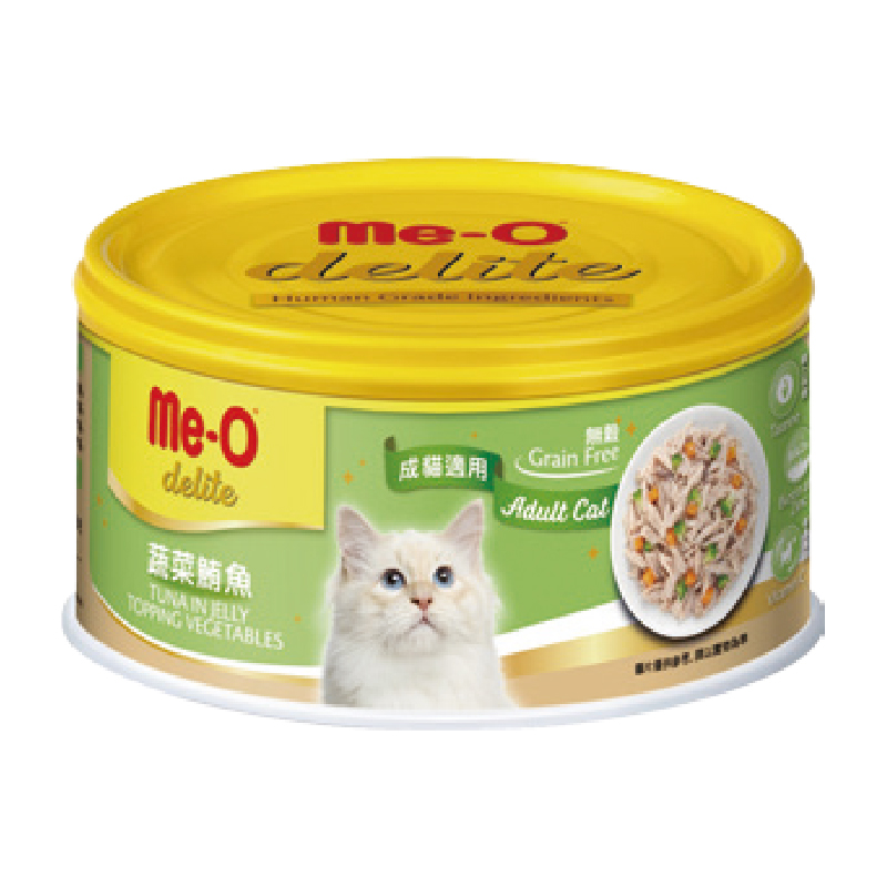 咪歐小確幸貓罐-蔬菜鮪魚80g, , large