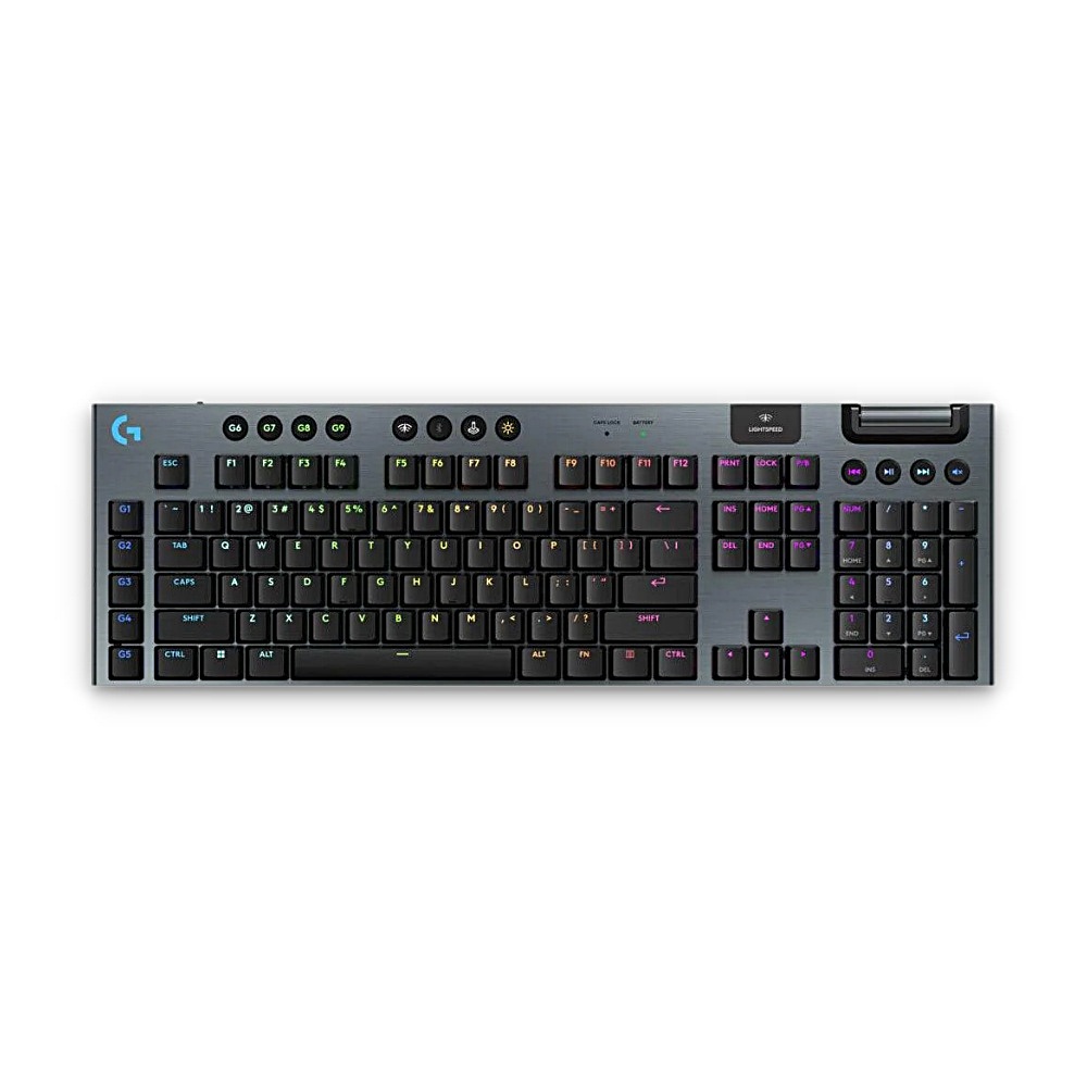 【 Logitech 羅技 】G915 X 黑色 觸感軸 無線 RGB 機械式 遊戲鍵盤, , large