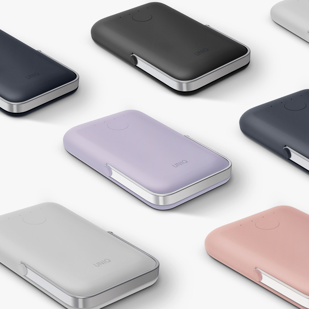 [亞瑟3C] UNIQ 新加坡 Hoveo 5000mAh 20W支架款磁吸行動電源 支援磁吸, , large