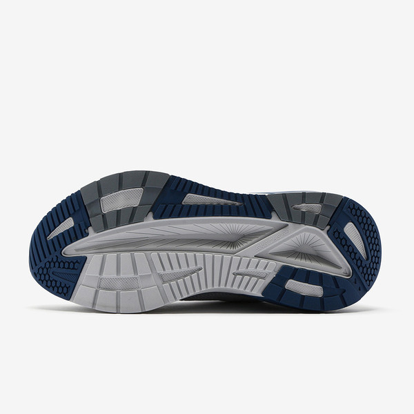 Skechers Octus 男 慢跑鞋 緩衝 彈力 灰 藍 [232738GYNV], , large